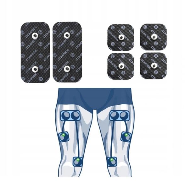 Elektrody Compex do treningu mięśni ud TENS zdjęcie 1