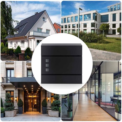 Skrzynka na listy 37x37x10,5 cm antracyt HM-863 na Arena.pl