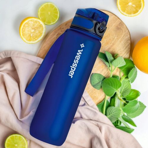 Butelka filtrująca Wessper 1L motywacyjna ustnik + filtr | Bidon na na Arena.pl