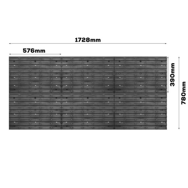 TABLICA ŚCIANKA NARZĘDZIOWA DO GARAŻU 50 KUWET zdjęcie 6