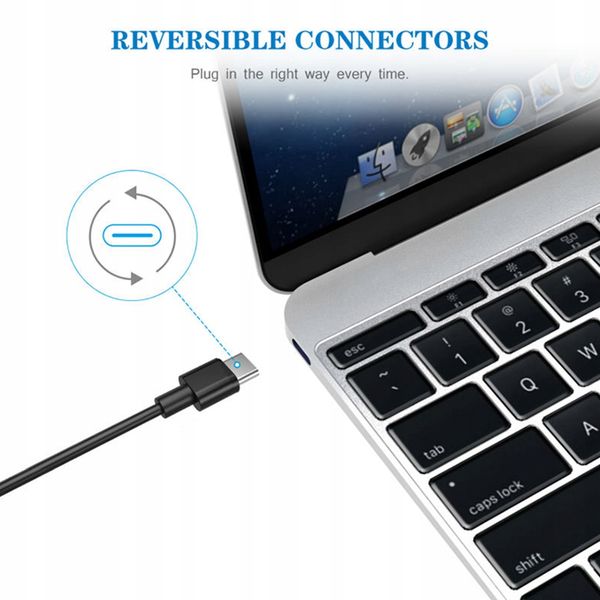 SZYBKOŁADUJĄCY PRZEWÓD KABEL USB 3.1 TYP C USB 1.2 zdjęcie 4