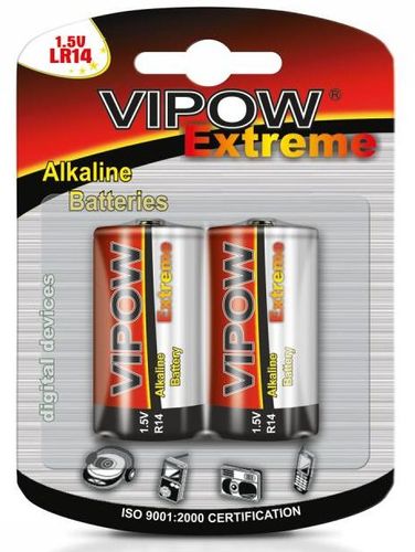 BAT0093B Baterie alkaliczne VIPOW EXTREME LR14 2s na Arena.pl