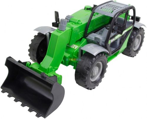 TRAKTOR ŁADOWARKA MANITOU 50CM EL.RUCHOME KOSZ na Arena.pl
