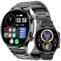 SMARTWATCH ZEGAREK POLSKIE MENU ROZMOWY SPORT SMART WATCH MĘSKI ORAZ DAMSKI