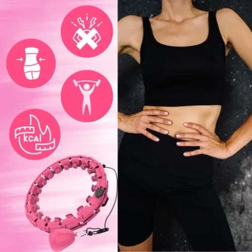 SMART HULA HOP Z OBCIĄŻENIEM ODCHUDZAJĄCE OBCIĄŻNIKIEM Z WYPUSTKAMI HULAHOP na Arena.pl