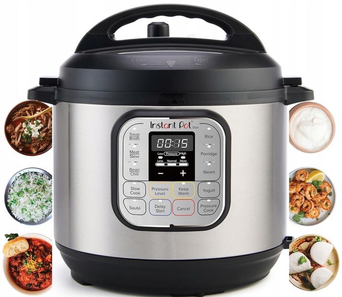 SZYBKOWAR MULTICOOCKER WOLNOWAR 7w1 INSTANT POT DUO 80 1200W 7,6 LITRA zdjęcie 1