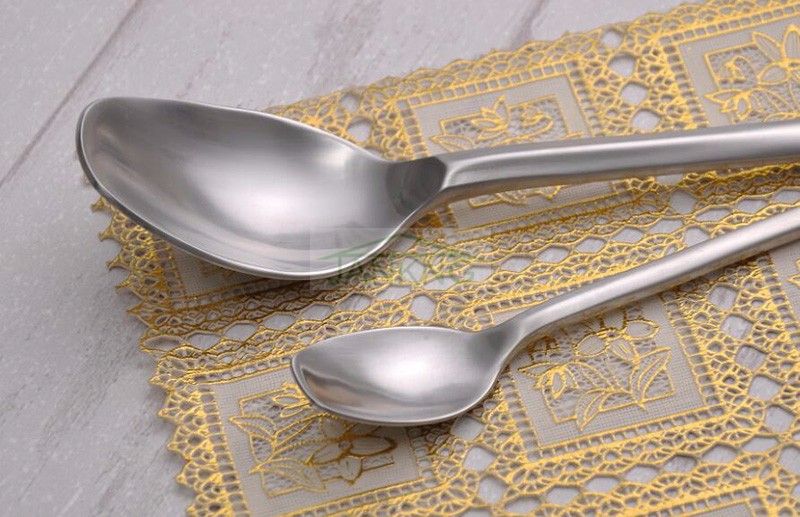 Sztućce - NEW DESIGN 4 Szt - Silver - MAT zdjęcie 3