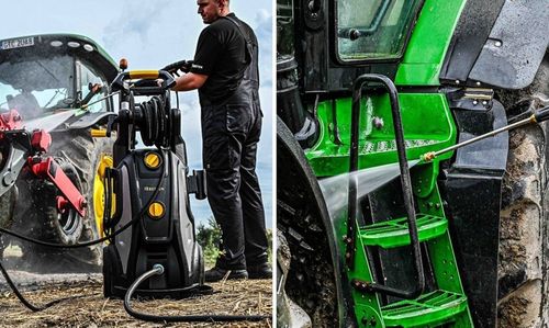 Myjka ciśnieniowa pompa mosiężna 3200W Indukcja 350bar ZESTAW PRO na Arena.pl