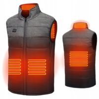 OGRZEWANA KAMIZELKA KURTKA ELEKTRYCZNA UNISEX L