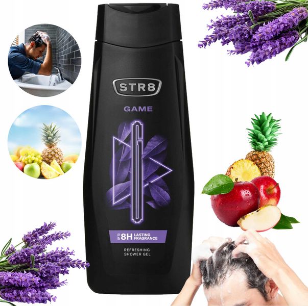 STR8 Żel Pod Prysznic 400ml Game zdjęcie 1