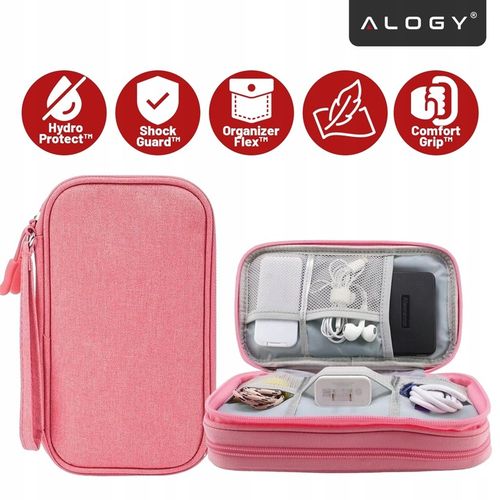 ORGANIZER PODRÓŻNY TORBA ETUI NA KABLE I ŁADOWARKI , DYSK , POWER BANK na Arena.pl