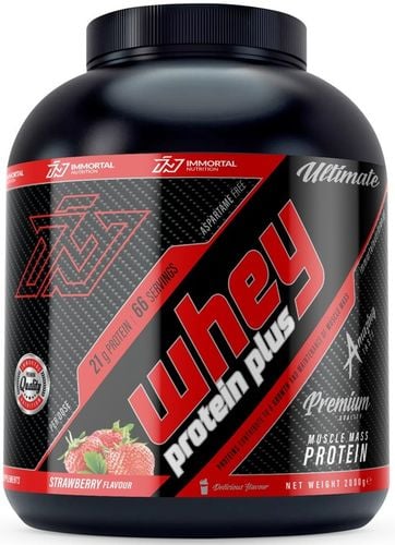 IMMORTAL WHEY PROTEIN PLUS 2000g WPC BIAŁKO CASEIN na Arena.pl