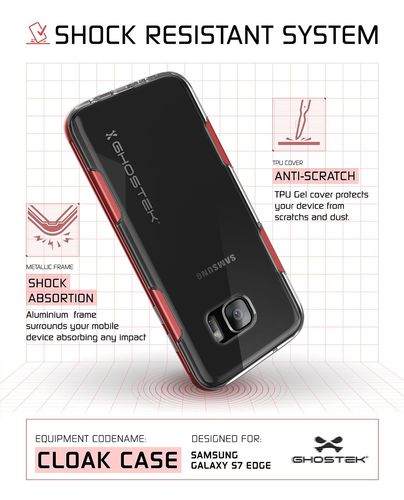 Ghostek Cloak Galaxy S7 Edge Red na Arena.pl