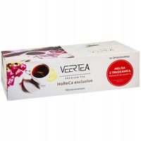 Herbata VEERTEA MELISSA & STRAWBERRY 100 saszetek Melisa z truskawką