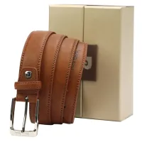 męski pasek pierre cardin skóra naturalna