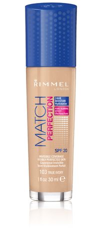 Rimmel Podkład Match Perfection nr 103 true ivory  30ml na Arena.pl