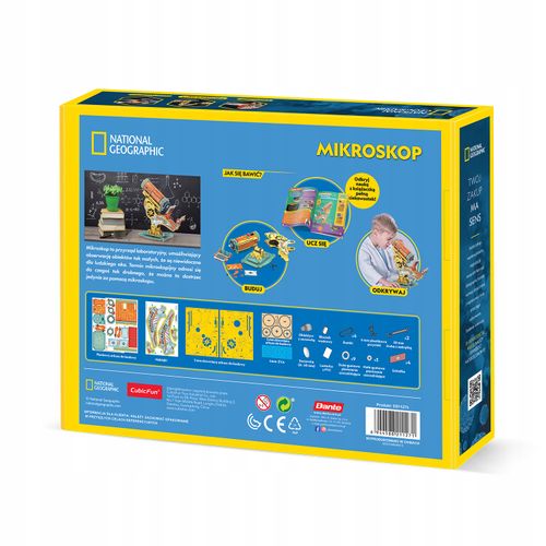 cubic fun puzzle 3d national geographic mikroskop na Arena.pl