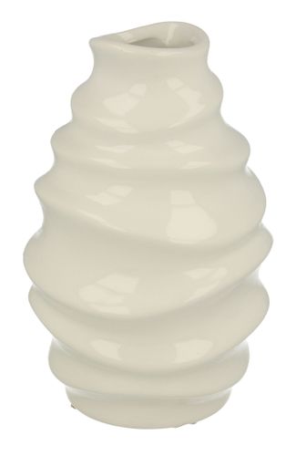 CERAMICZNY WAZON BIAŁY 15X10 CM na Arena.pl