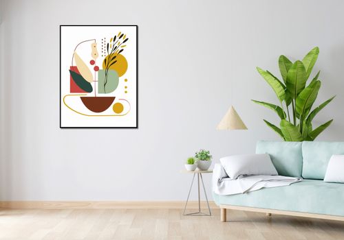 Plakat 75x100cm Harmonia Natury Martwej na Arena.pl