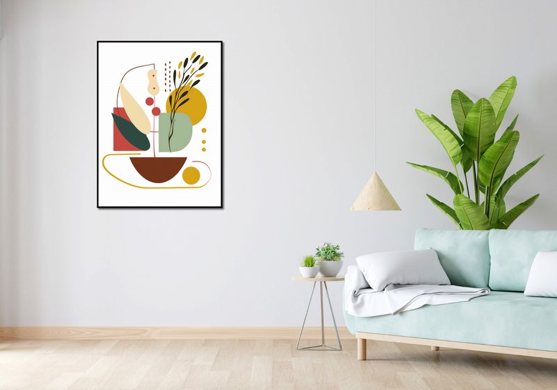Plakat 75x100cm Harmonia Natury Martwej zdjęcie 4