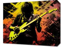 Obraz 50x40cm Gitarowa Pasja Na Elektryku