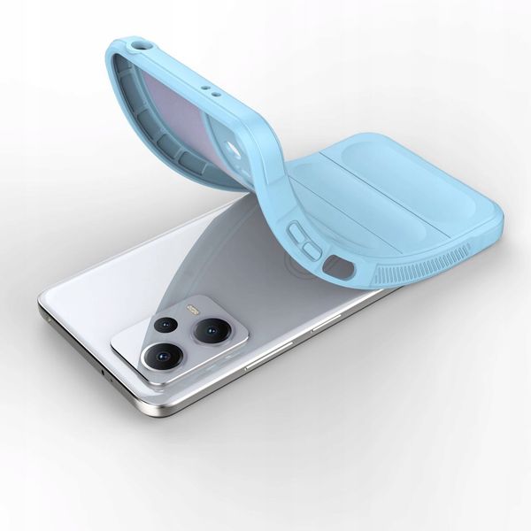 Plecki Magic Shield do Xiaomi Redmi Note 12 5G / Poco X5 5G niebieski zdjęcie 6