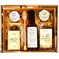 KOSZ PREZENTOWY PREZENT UPOMINEK HERBATA NA ŚWIĘTA URODZINY