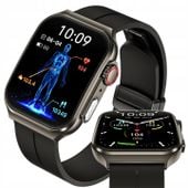 SMARTWATCH Z FUNKCJĄ POMIARU CUKRU GLUKOZA NX15 CIŚNIENIE MENU Polski WATCH