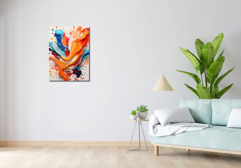 Obraz 50x70cm Taneczne Fale zdjęcie 2