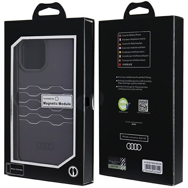 Etui Audi do iPhone 13 Pro Max, Czarny, MagSafe zdjęcie 7