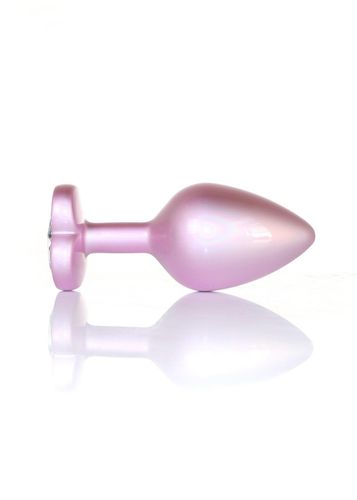 Plug-Jewellery Pearl Pink Heart Plug- Clear M na Arena.pl