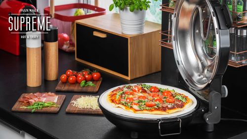 Piec Do Pizzy Teesa Supreme 400°C 1200W 2 Łopatki na Arena.pl