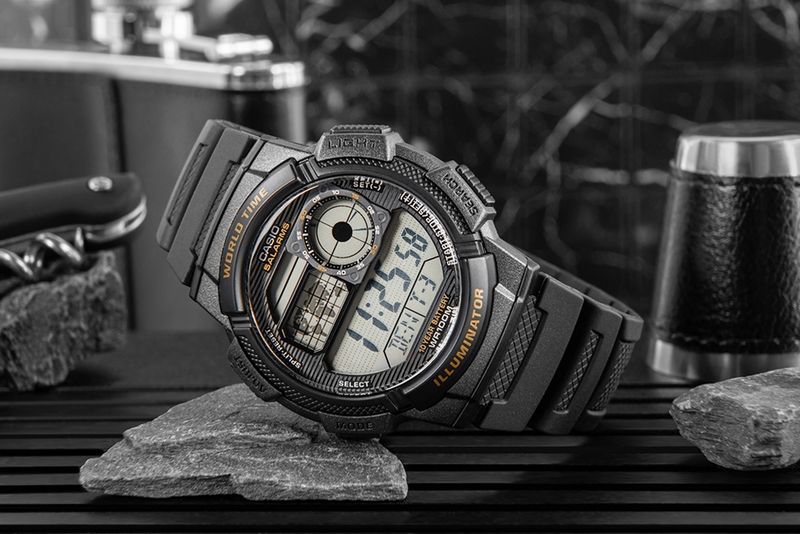 zegarek męski casio ae-1000w-1avdf + box zdjęcie 7