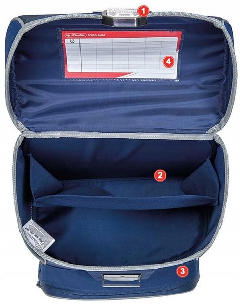 TORNISTER PLECAK SZKOLNY HERLITZ LOOP SPACE zdjęcie 14