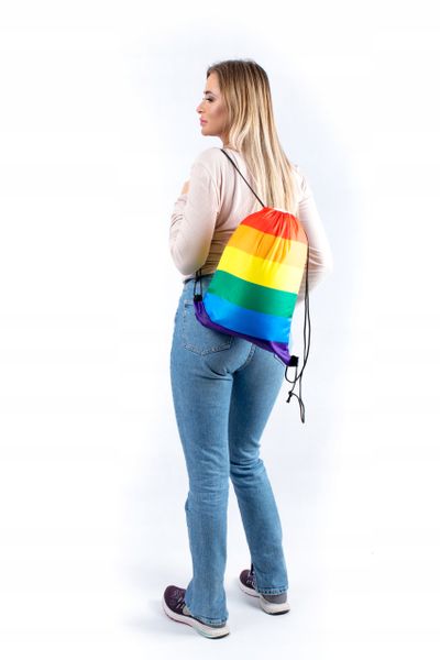 TORBA PLECAK LGBT TĘCZOWY PRIDE TĘCZA WOREK zdjęcie 3