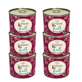 6 x Cielęcina z kurczakiem i marchewką mokra karma dla kota 200g