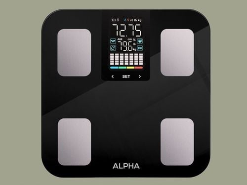 Waga Łazienkowa Elektroniczna Alpha - Aplikacja po Polsku Analityczna na Arena.pl