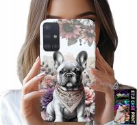 ETUI DO SAMSUNG GALAXY A51 - BULDOG BULDOGI PIESKI RASY PSÓW PLECKI