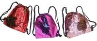 plecak worek damski torba cekiny 40 x 40 cm