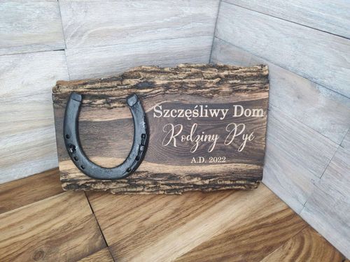 Oryginalny prezent na szczęście podkowa nowy dom na Arena.pl