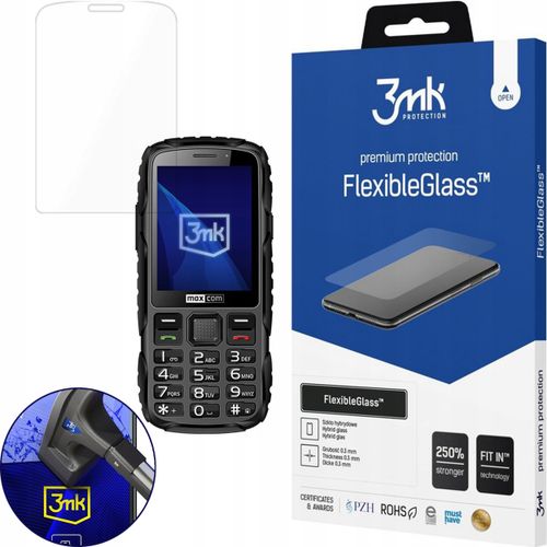 Szkło Hybrydowe Maxcom Strong MM920 - 3mk FlexibleGlass na Arena.pl