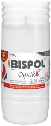 Wkłady do zniczy parafinowe BISPOL WP3 72h 24szt na Arena.pl