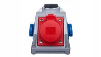 PCE COMBO-POL GNIAZDO IP44 16A/5P + 2x16A/2P+Z Z WYŁĄCZNIKIEM 96061542W