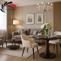 Krzesło Tapicerowane Premium KL-9 Ecru Piano 01