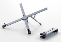 STOJAK POD LAPTOPA SKŁADANY ERGONOMICZNY PODSTAWKA ALUMINIOWA