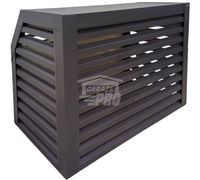 Osłona Pompy Ciepła 120x70x140cm Antracyt Zabudowa GP538