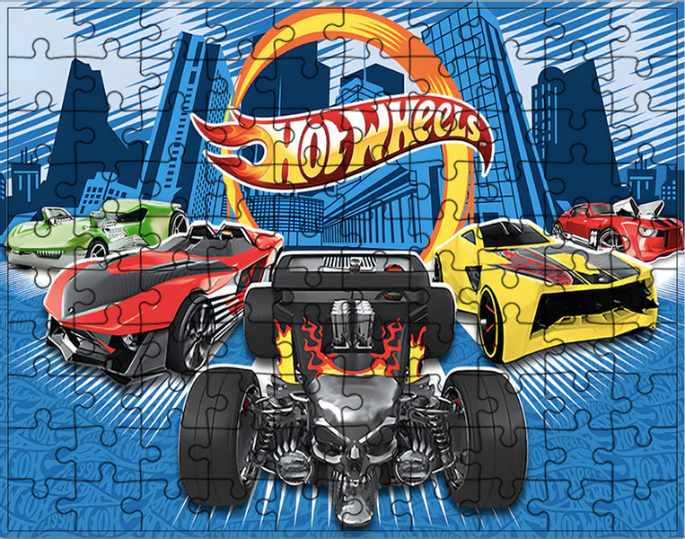 Puzzle Hot Wheels zdjęcie 1