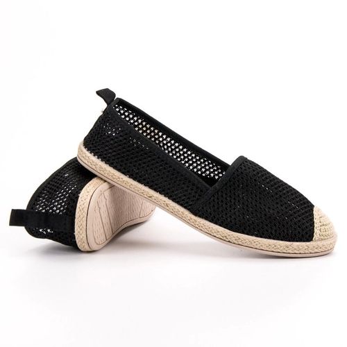 Czarne Tekstylne Espadryle r.39 na Arena.pl
