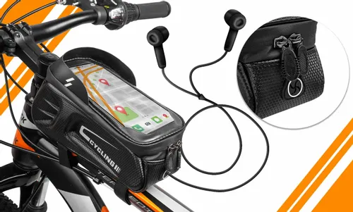 Torba Rowerowa na Ramę Sawka Etui na Telefon Rower na Arena.pl