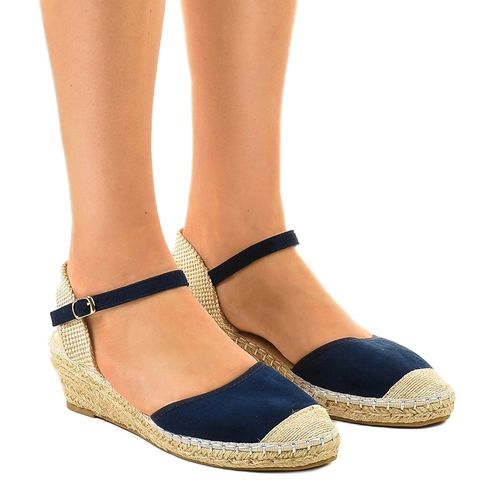 Granatowe espadryle 3M85-18 r.41 na Arena.pl